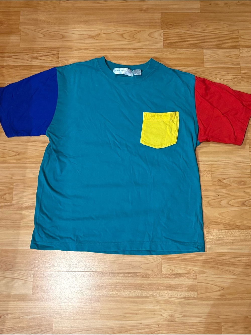 Y2K Colourblock tee